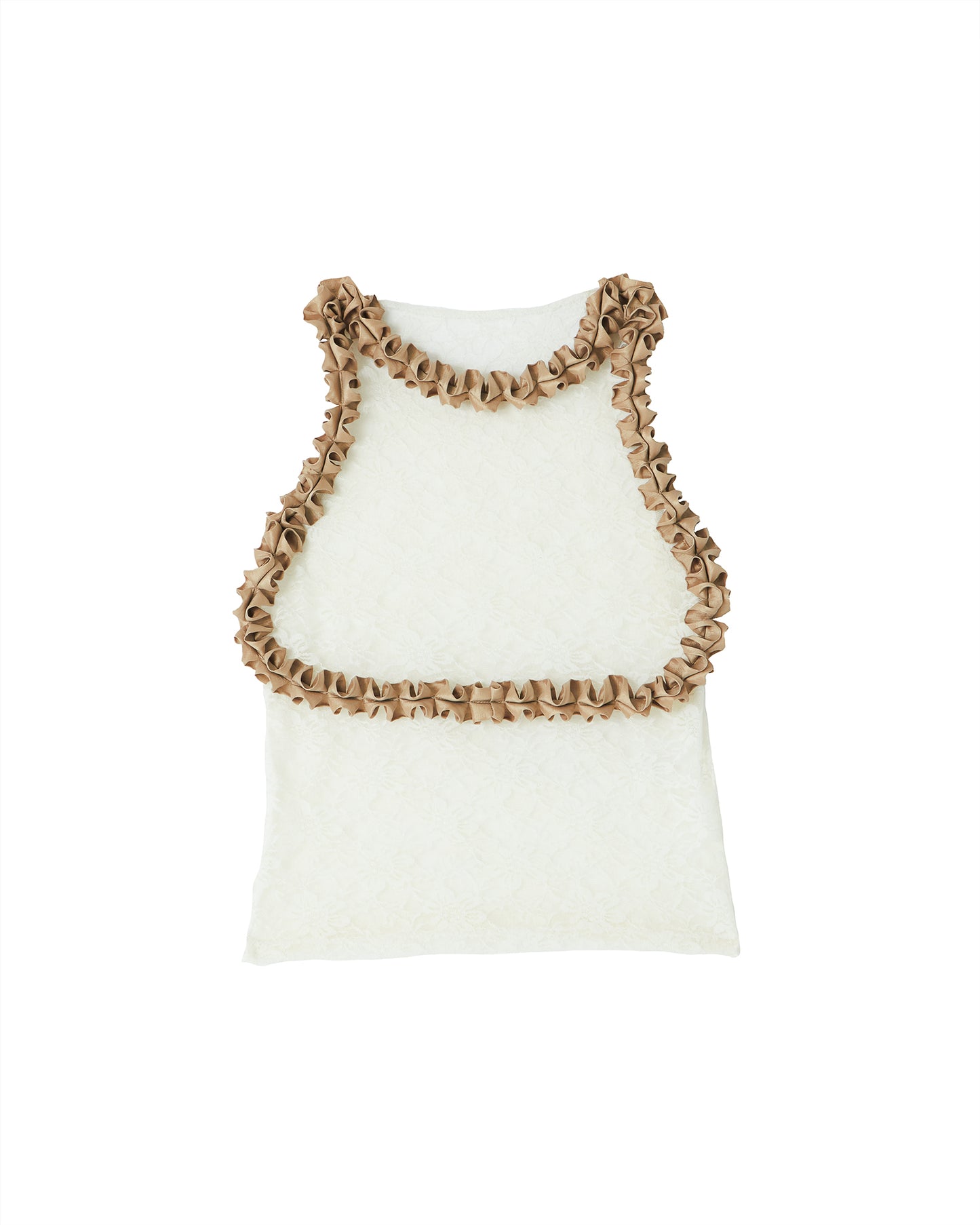 Plated Bib-Trim Top