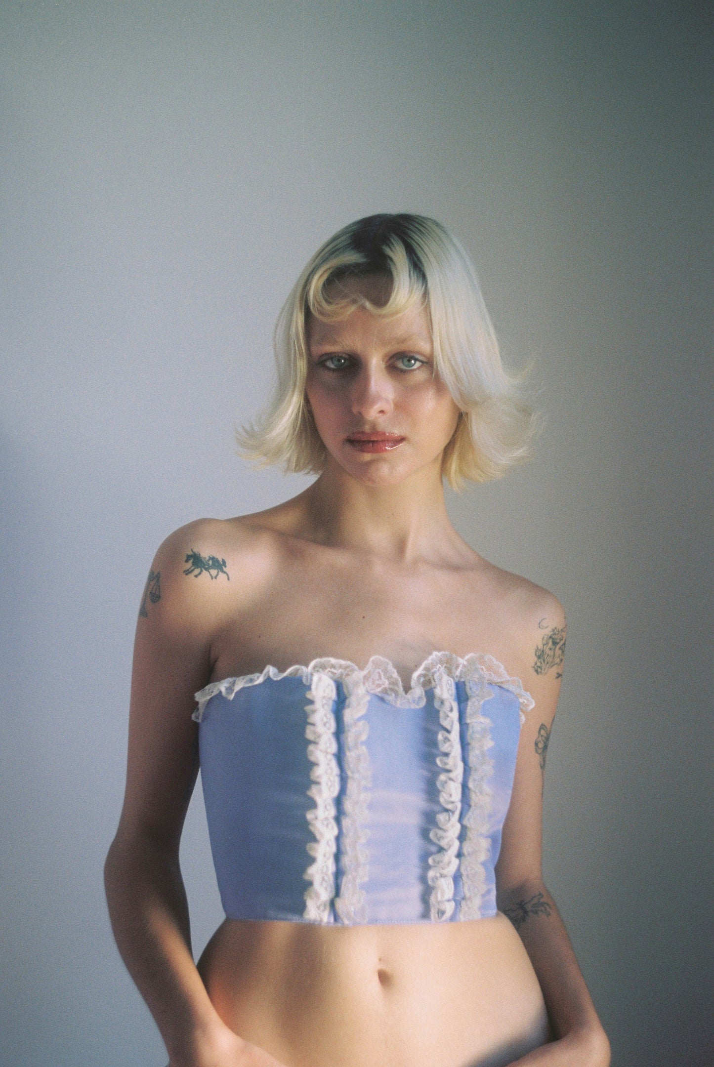 Double Flounce Corset