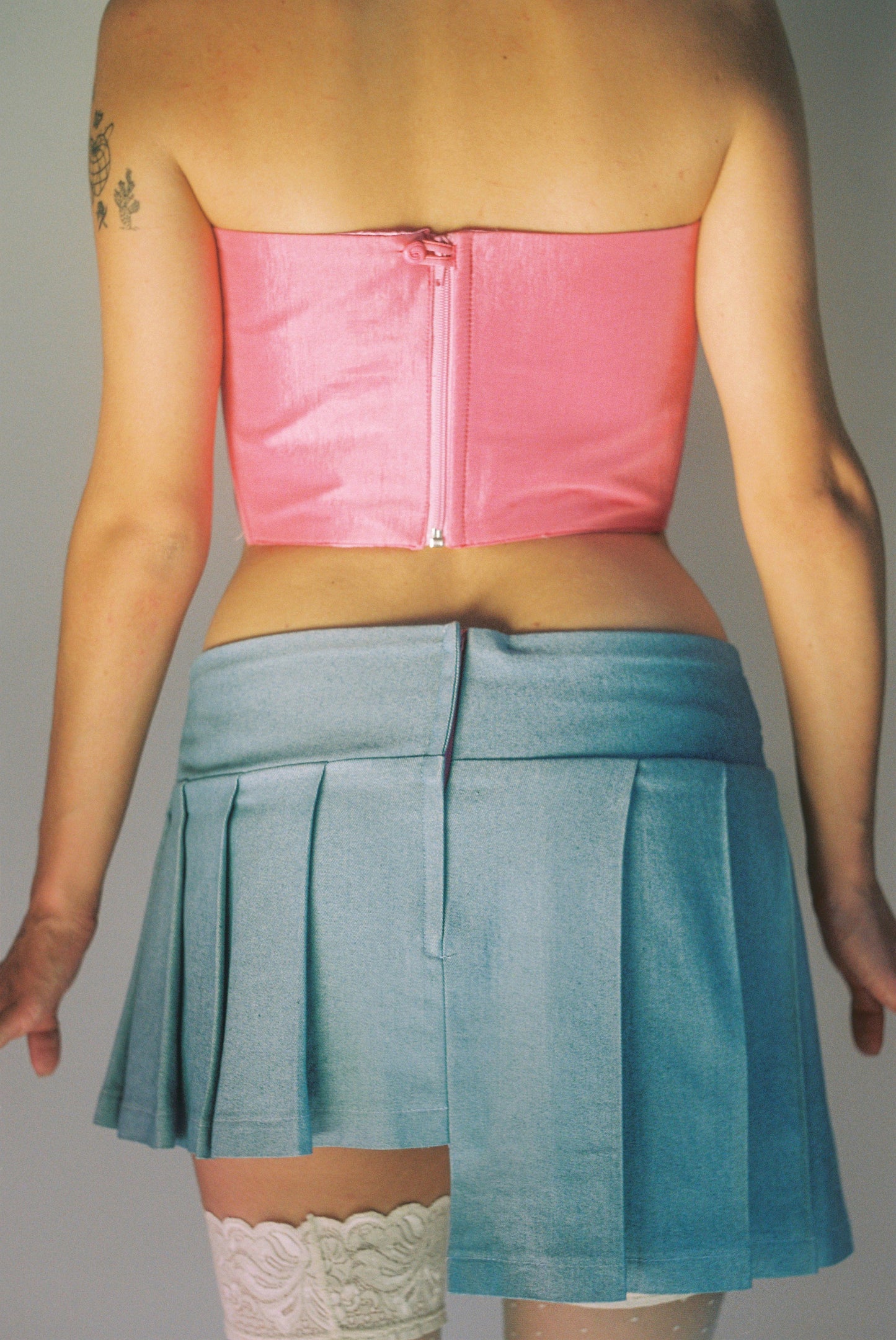 Irregular Mini Skirt